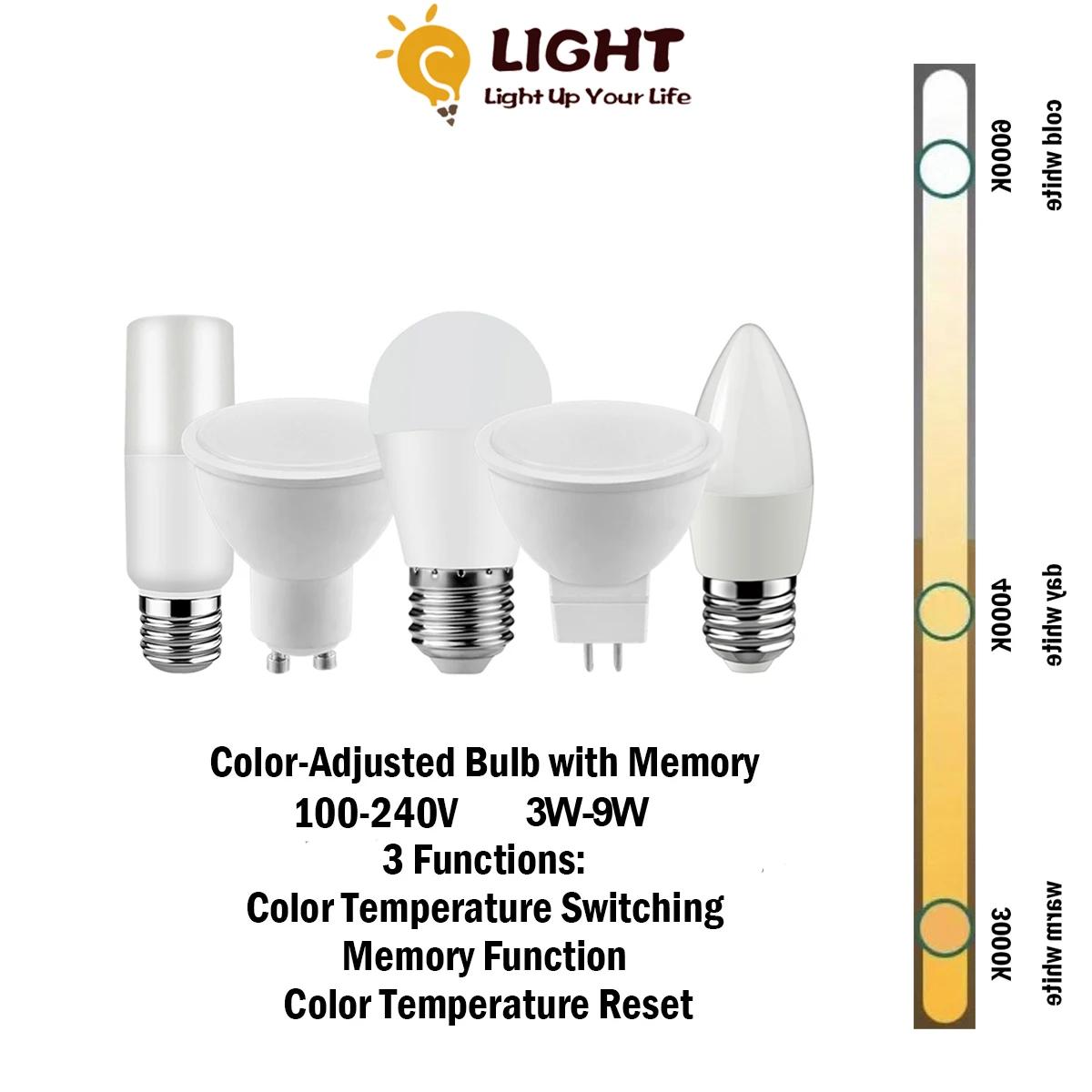 LED   , ޸ , ǳ   µ 缳 , AC120V, AC220V, 3W-9W CCT, 5 